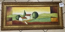 2 Quadri olio su tela Paesaggi
