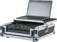 FLIGHTCASE per TRASPORTO consolle dj porta cdj mixer valigia baule protezione pc