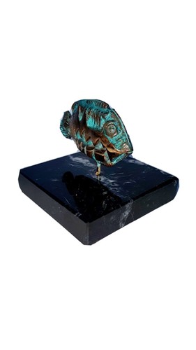 Bronzo pesce medhat shafik - bronzo,