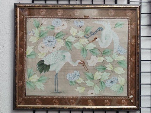 Antico quadro cinese - quadro, dipinto