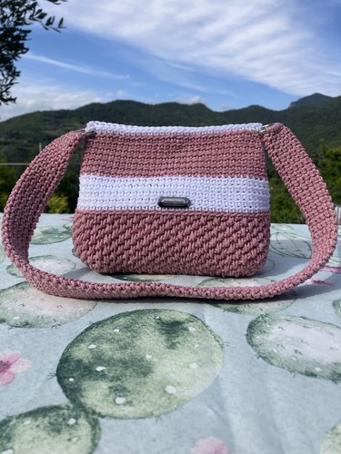 Borsa spalla rosa - borsa, a