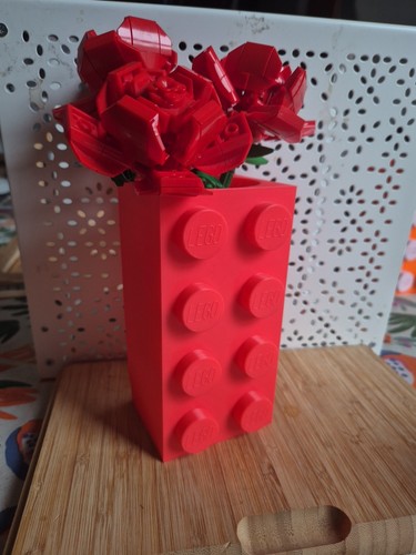 Vaso portapenne mattoni - e,