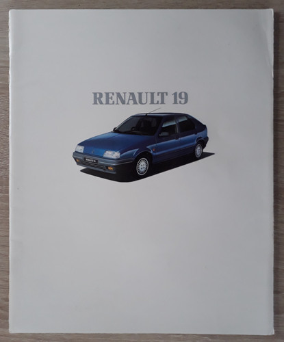 Brochure gamma renault 1989 - brochure,