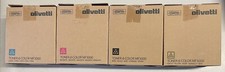 Kit 4 Toner Olivetti D-Color MF3000 Giallo nuovo e Nero Magenta Ciano semi nuovi
