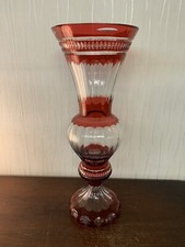 Grande Vaso In Cristallo Di