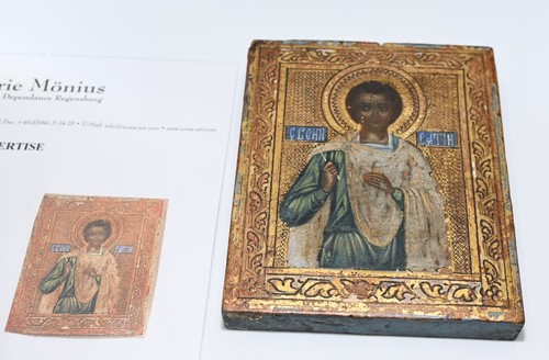 Antica icona russa del - antica,