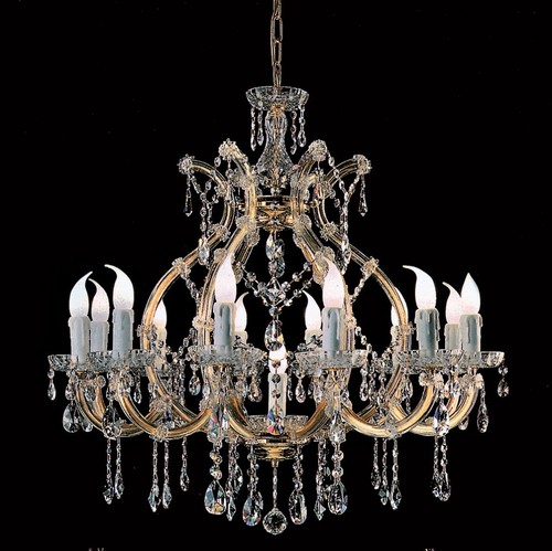 Lampadario stile maria teresa - lampadario,