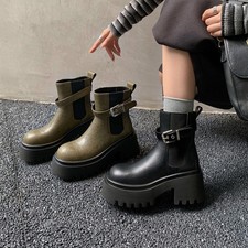 Stivaletti donna plateau