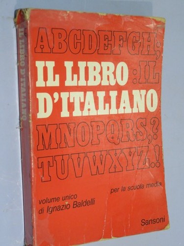 Libro italiano grammatica - libro,