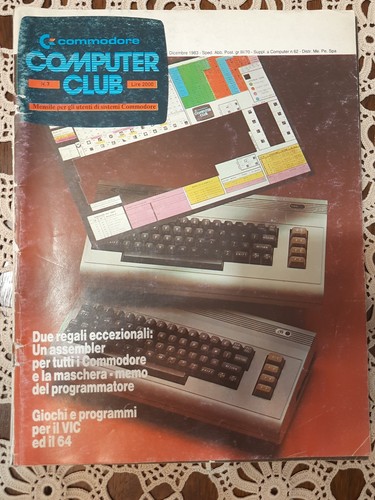 Commodore computer club c64 - commodore,