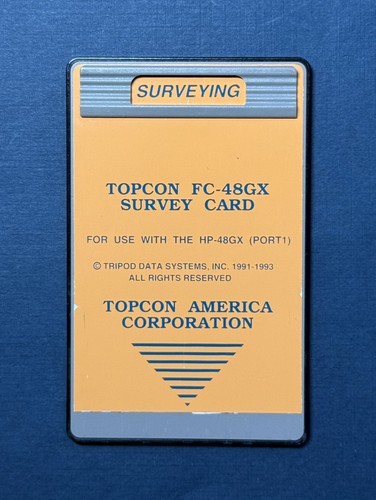 Topcon 48gx scheda di - topcon,