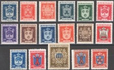 San marino 1945 stemmi - marino, 1945/46