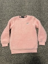 Felpa Nike Sherpa rosa taglia