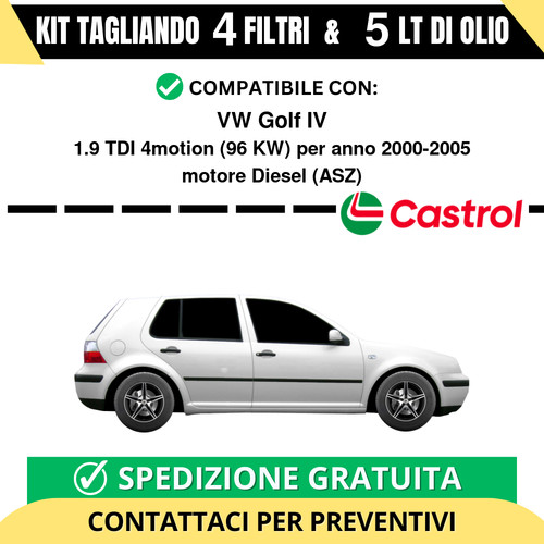 Tagliando per golf - vw, 1.9