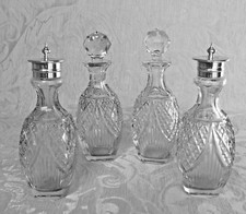 4 bottiglie da oliera di