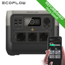 Ecoflow River 2 Pro Générateur Solaire Portable 768Wh LiFePO4 Station Électrique