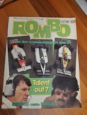 ROMBO N*10/1986 -BARNARD CONTRO MURRAY-BRABHAM BT 55 SOGLIOLA-DE CESARIS MINARDI