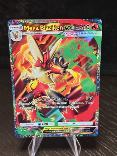 Mega blaziken holo fan - blaziken,