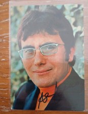 AL BANO AUTOGRAFO ORIGINALE CARTOLINA PRO 10x15cm SIGNED CANTANTE CARRISI ALBANO
