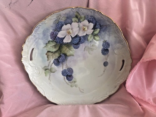 Piatto vintage dipinto mano - vintage,