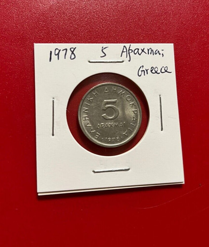 Moneta apaxmai grecia 1978 - moneta,