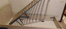 letto singolo contenitore con materasso 