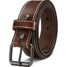 Cintura pistola in pelle uomo