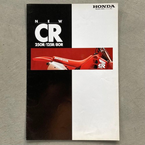 Catalog honda cr250r cr125r - honda,