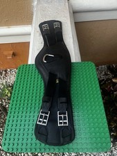 60-24 Devoucoux Makila nero imbottito anatomico dressage circonferenza mostrato