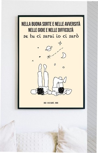 Poster sarò ispirato - io,