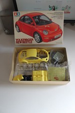 Tamiya 1/24 Volkswagen vw New Beetle YELLOW Model KIT 24200 modellino GIALLO top
