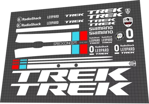Set decalcomanie trek - decalcomanie, speed
