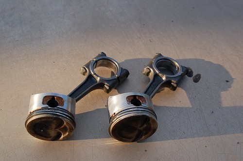 Coppia pistoni aste honda - pistoni,