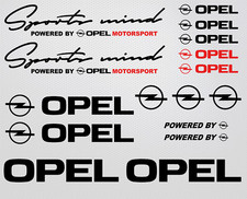 Set adesivi Opel decalcomania