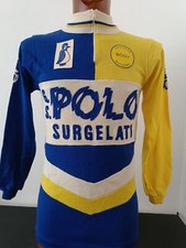 MAGLIA CICLISMO EROICA LANA TEAM GS POLO SURGELATI VINTAGE WOOL