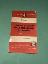Saggio storico sulla rivoluzione di Napoli Cuoco Feltrinelli 1952 volume 2