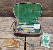 APOLLO BEN HUR MIKRON, rasoir Ajustable SOLINGEN rasoir cuir marron