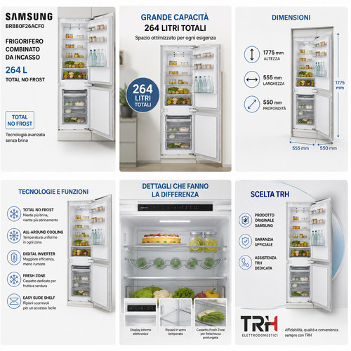 Samsung brb80f26acf0 frigo - samsung,