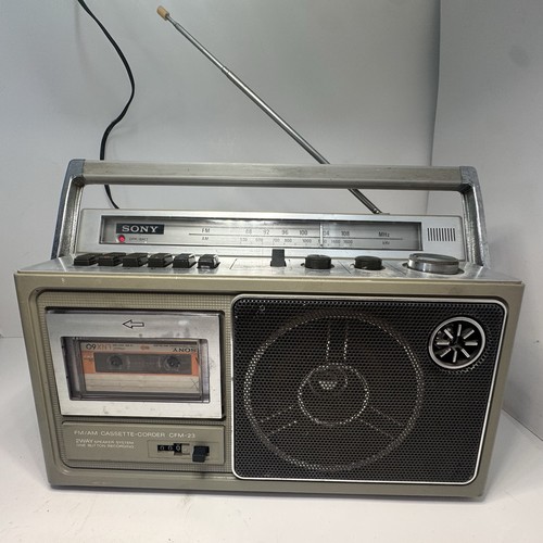 Sony cfm am registratore - cfm-23, fm/am