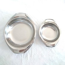 AMC Classic Acciao Inox 18/10 - Set 2 Vassoi Ciotole Ovali 34 +  23 cm Originali