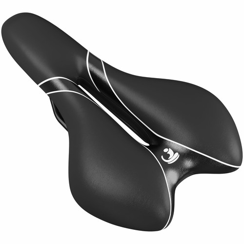 Sella sportiva nera - , bici