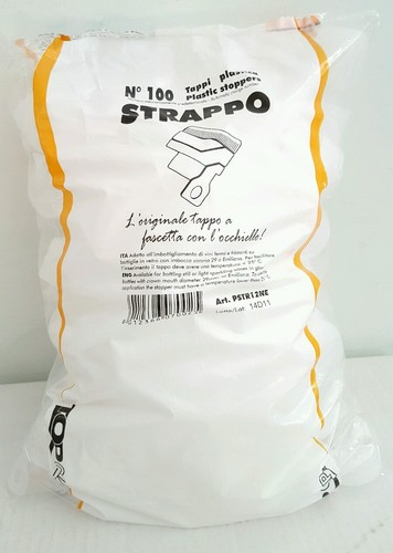 100 tappi plastica - n°100, a