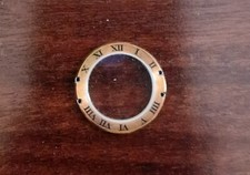 Lunetta oro 18k su acciaio