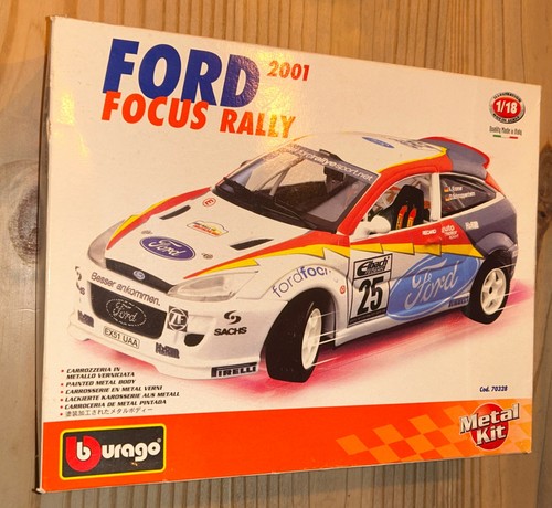 Burago ford focus - ford, rally