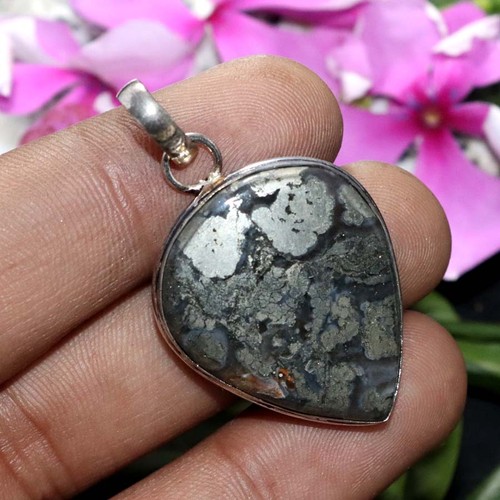 Ciondolo marcasite placcato
