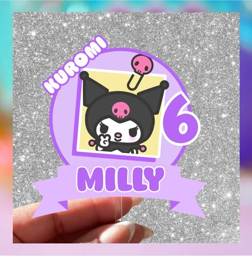 Cake topper kuromi san - topper,