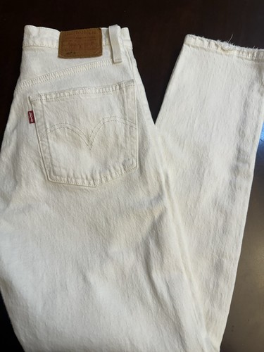 Jeans donna bianco levi - jeans,