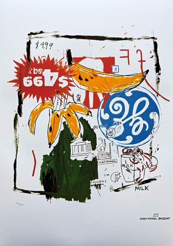 Jean michel basquiat banane - basquiat,