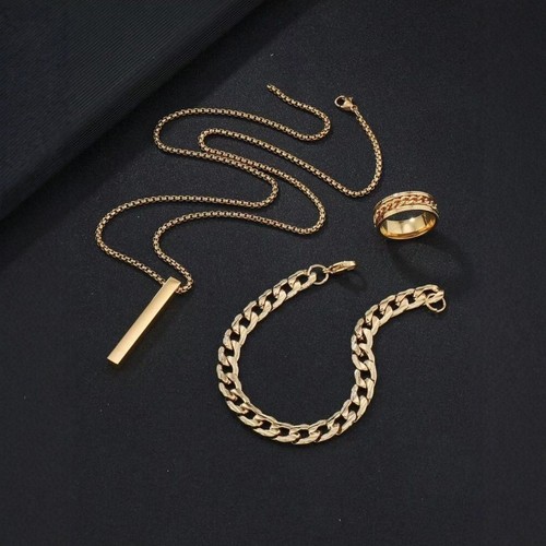 Set gioielli gotici nero - , opaco