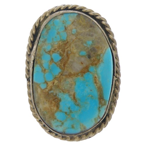Anello grande vintage navajo - grande,
